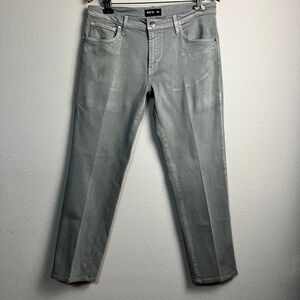 RYE 51 Jeans 34W Gray Slim Fit Stretch Denim Pants Casual Modern Wash 34x30